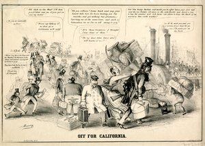 カリフォルニア州オフ、1849